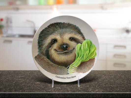 Chill Sloth Mealtime Plate & Bowl