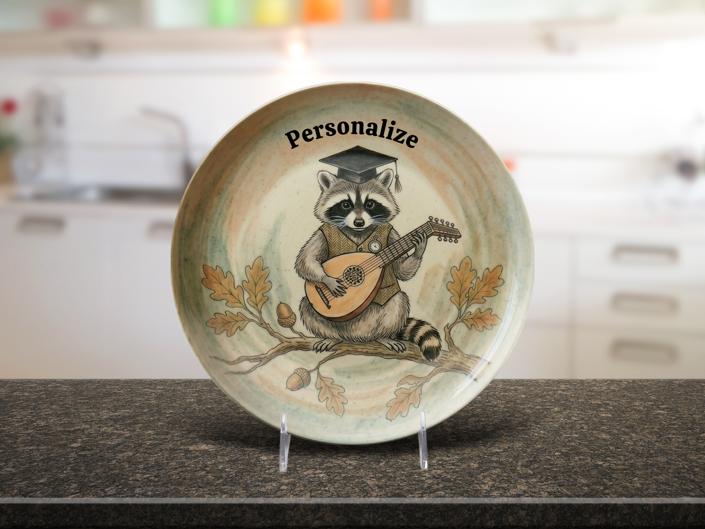 Personalize it - Lute Raccoon