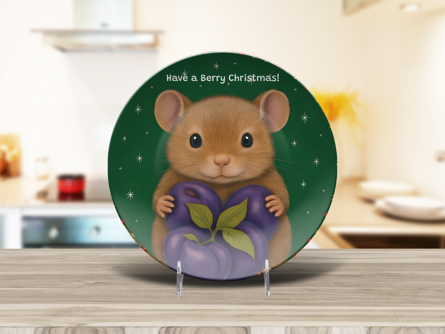 Seasonal Purple Plum Mouse Collection - Limited Edition