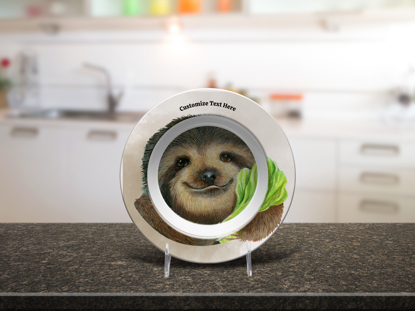 Chill Sloth Mealtime Plate & Bowl