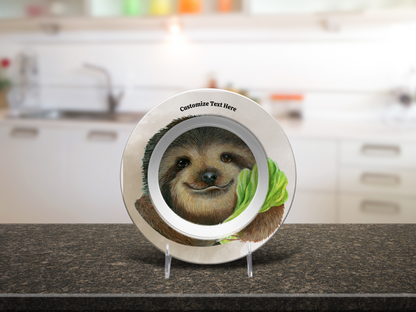 Chill Sloth Mealtime Plate & Bowl