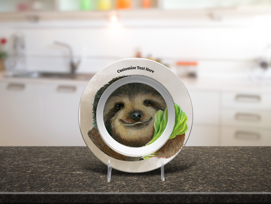 Chill Sloth Mealtime Plate & Bowl