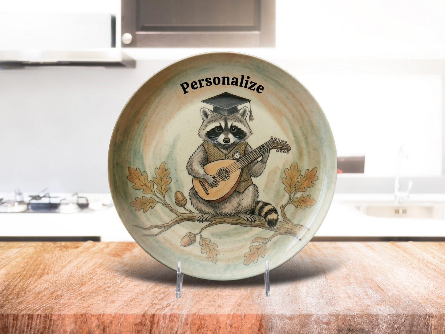 Personalize it - Lute Raccoon
