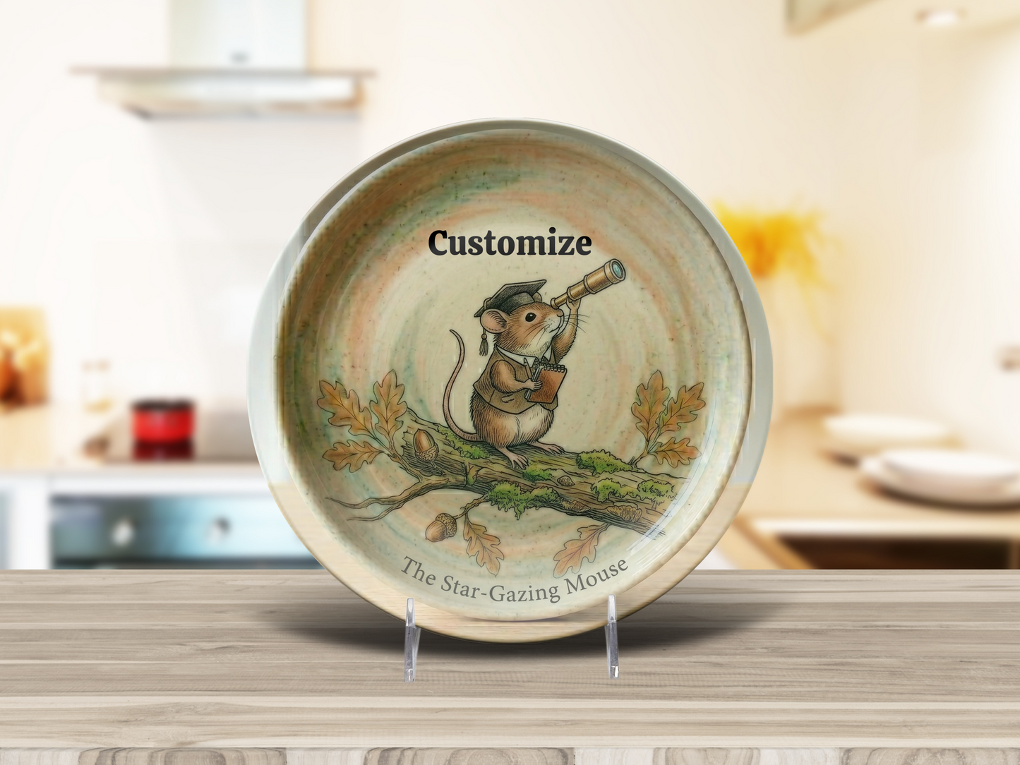 Personalize out The Star Gazing Mouse Design