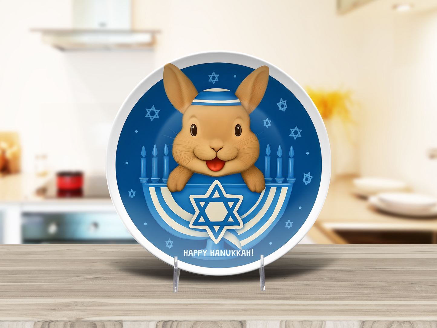 Seasonal Fluffy Bunny Hanukah Collection - Limited Edition