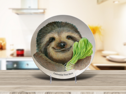 Chill Sloth Mealtime Plate & Bowl