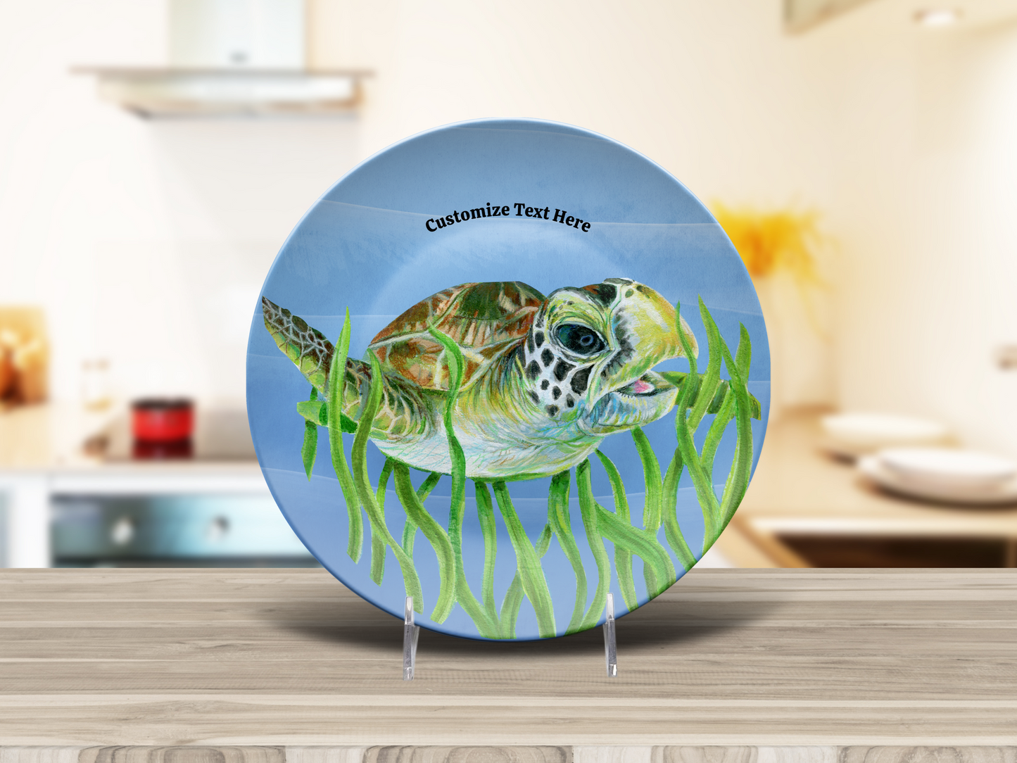 Sea Turtle Plate & Bowl