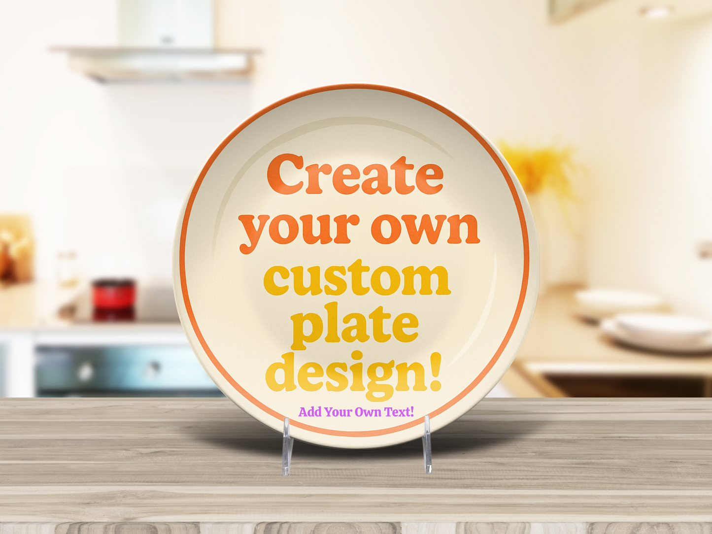 Create Your Own Plate