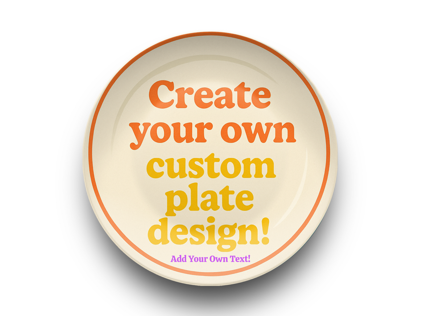 Create Your Own Plate